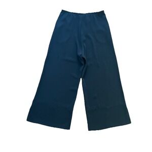 Porto San Francisco Wide Leg Side Slit Cropped Pants Size 2/Medium Lagenlook